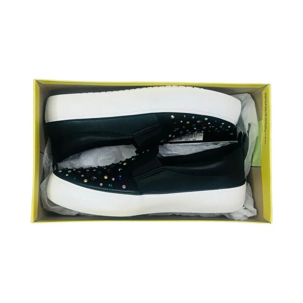 Art Class Hanna Slip-On Sneakers - Size 1 Girls - Black